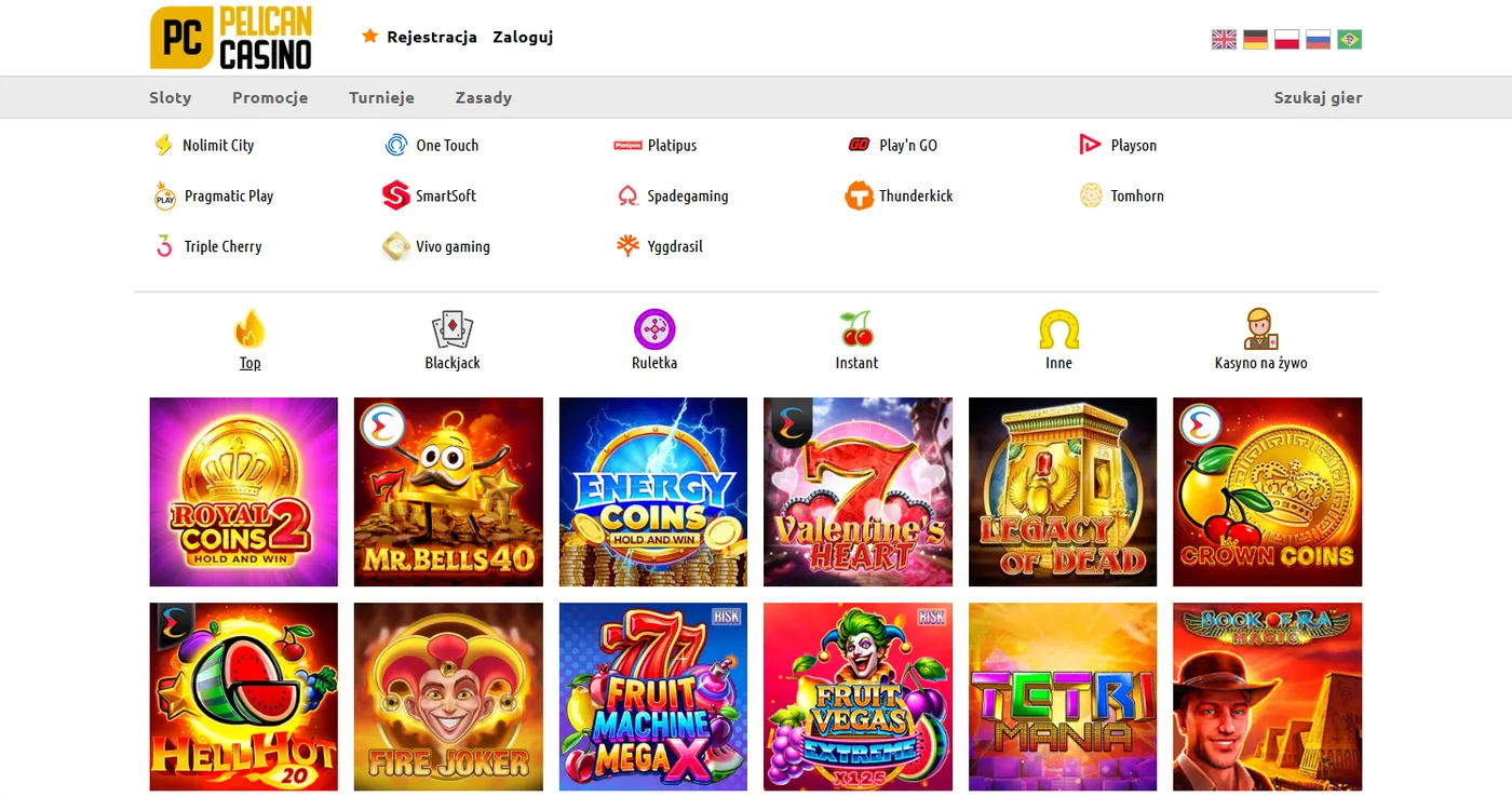 Pelican Casino promo code – jak działa system kodów